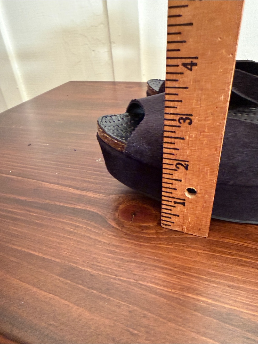 Pedro Garcia black Suede Platform Wedge Sandals Peep Toe Hook Loop EU 41 - Picture 14 of 16